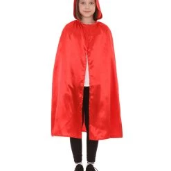 HPO Kids Child's Hooded Cape Costume | Multiple Color Option Cosplay Costume