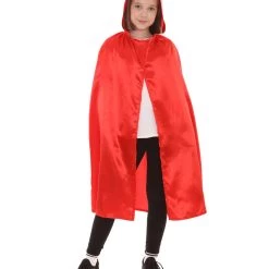 HPO Kids Child's Hooded Cape Costume | Multiple Color Option Cosplay Costume