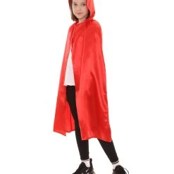 HPO Kids Child's Hooded Cape Costume | Multiple Color Option Cosplay Costume