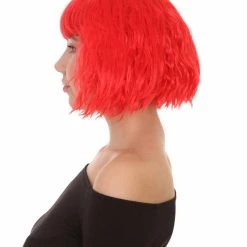 HPO Womens Party Ready Fancy Cosplay Halloween Wigs | Lots Of Color Choices | Premium Breathable Capless Cap