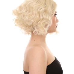 HPO Women's Classic Sexy Womens Wig | Historical Movie Character Cosplay Halloween Wig | Premium Breathable Capless Cap