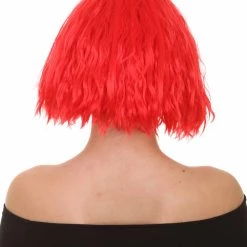 HPO Womens Party Ready Fancy Cosplay Halloween Wigs | Lots Of Color Choices | Premium Breathable Capless Cap