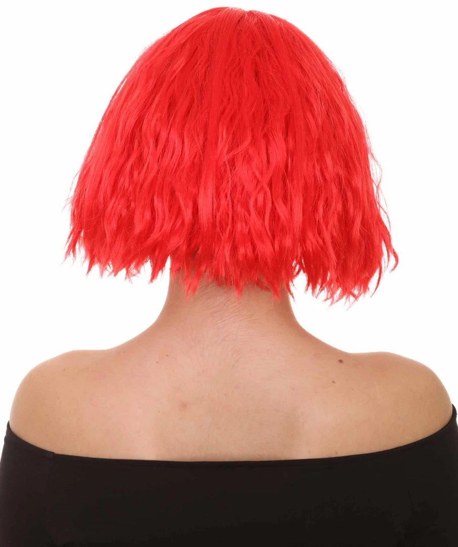 HPO Womens Party Ready Fancy Cosplay Halloween Wigs | Lots Of Color Choices | Premium Breathable Capless Cap