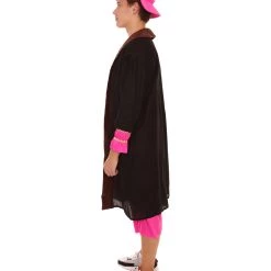 HPO Adult Men's Leonardo Da Vinci Painter Artitst 4 Pc Costume | Pink Cosplay Costume