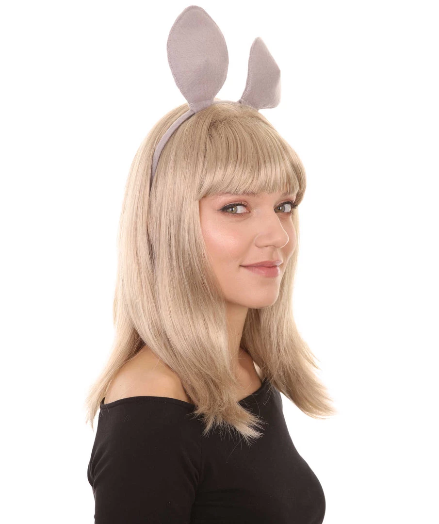 HPO Womens Giants Wig With Ears | Blonde TV/Movie Wigs | Premium Breathable Capless Cap
