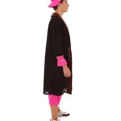 HPO Adult Men's Leonardo Da Vinci Painter Artitst 4 Pc Costume | Pink Cosplay Costume