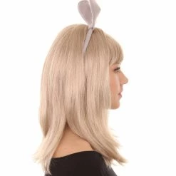 HPO Womens Giants Wig With Ears | Blonde TV/Movie Wigs | Premium Breathable Capless Cap