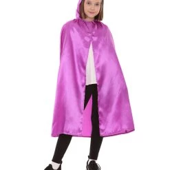 HPO Kids Child's Hooded Cape Costume | Multiple Color Option Cosplay Costume