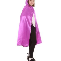 HPO Kids Child's Hooded Cape Costume | Multiple Color Option Cosplay Costume