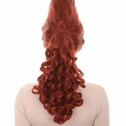 HPO 60's Bouffant Cone Womens Wig | Auburn Vintage Halloween Wig