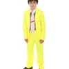 HPO Kids Child's Deluxe Party Suit Costume | Yellow Cosplay Costume