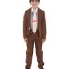 HPO Child's Deluxe Singer Costume | Dark Brown Cosplay Costume