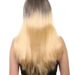 HPO Ombre Womens Wig | Party Ready Fancy Cosplay Halloween Wig | Premium Breathable Capless Cap Men's