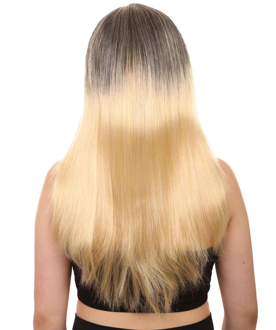 HPO Ombre Womens Wig | Party Ready Fancy Cosplay Halloween Wig | Premium Breathable Capless Cap Men's