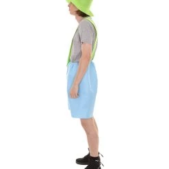 HPO Adult Men's Movie Costume | Blue Green Halloween Costume