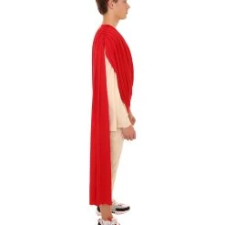 HPO Adult Men's Jesus Religious Costume | Red And Beige Cosplay Costume