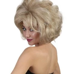 HPO Politician Womens Wig | Blond Political Wigs | Premium Breathable Capless Cap Men's