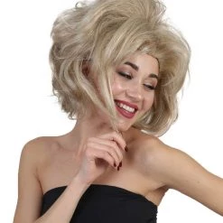 HPO Politician Womens Wig | Blond Political Wigs | Premium Breathable Capless Cap Men's