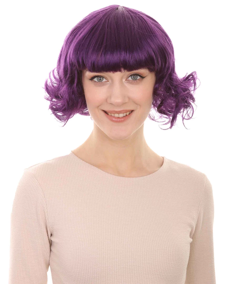 HPO Carnival Wavy Short Wig Collection | Premium Breathable Capless Cap