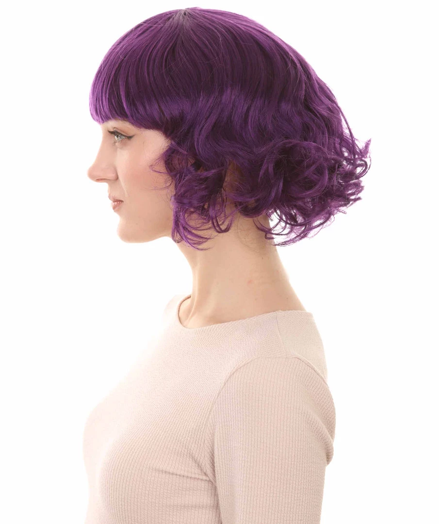 HPO Carnival Wavy Short Wig Collection | Premium Breathable Capless Cap