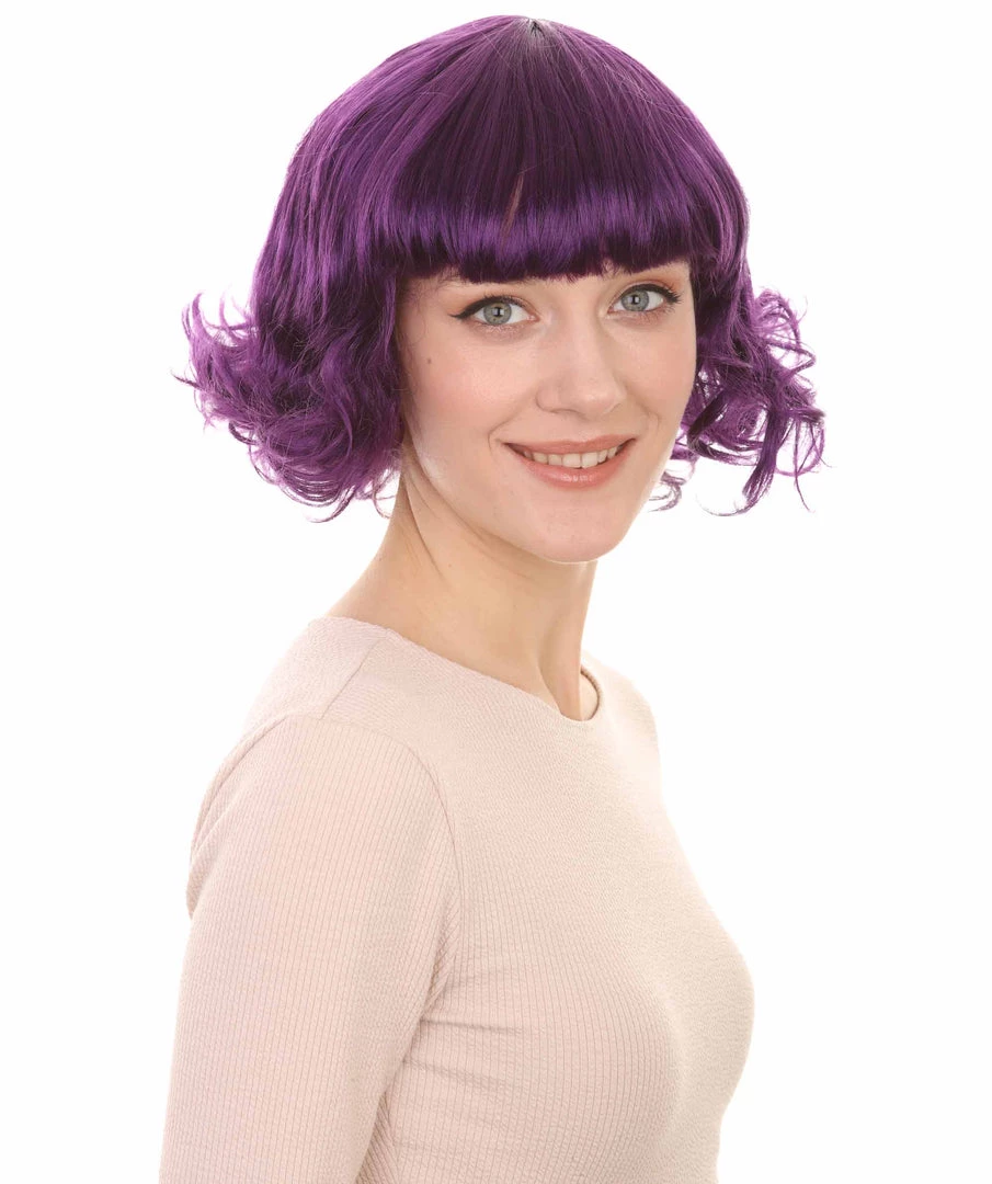 HPO Carnival Wavy Short Wig Collection | Premium Breathable Capless Cap
