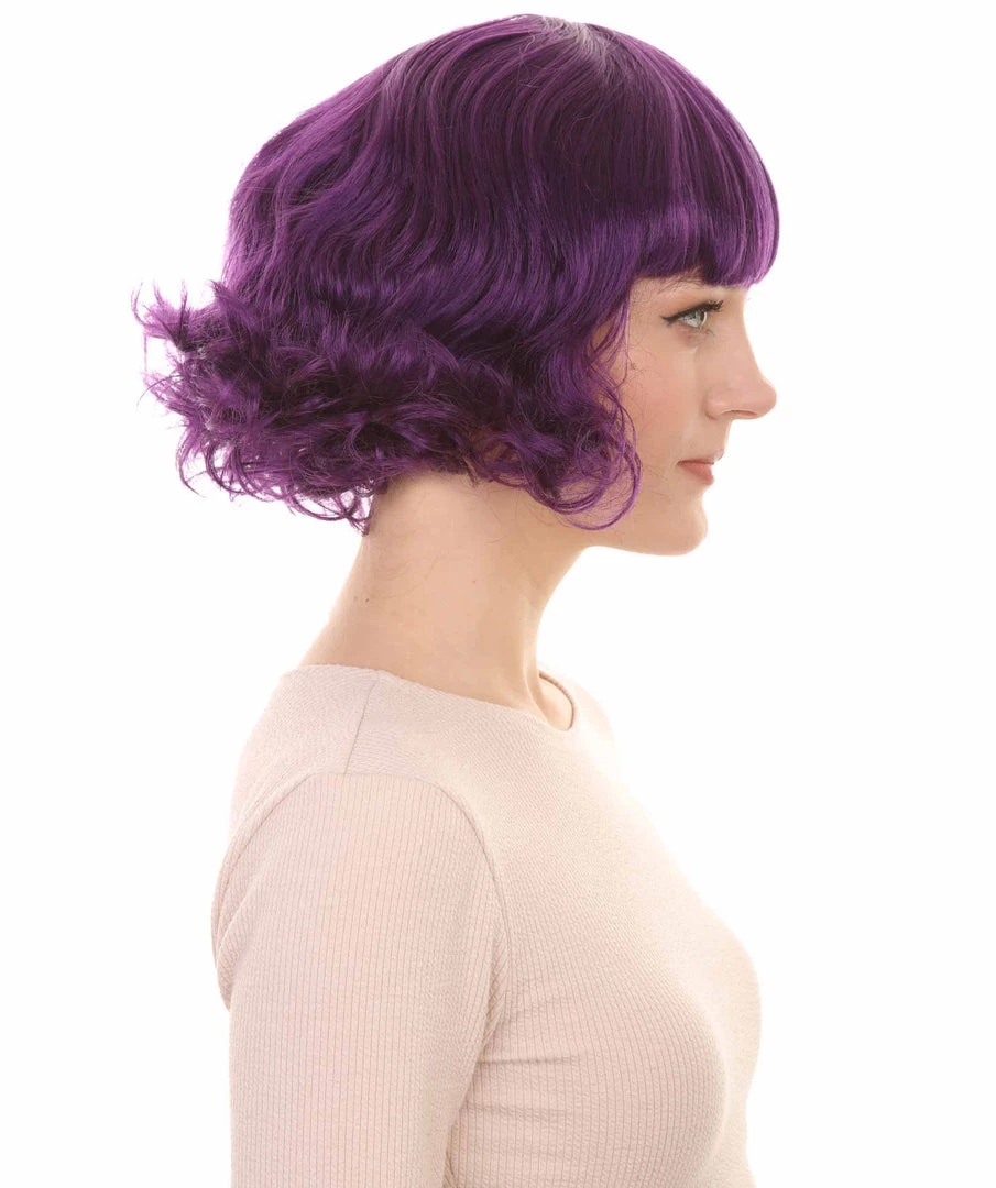 HPO Carnival Wavy Short Wig Collection | Premium Breathable Capless Cap