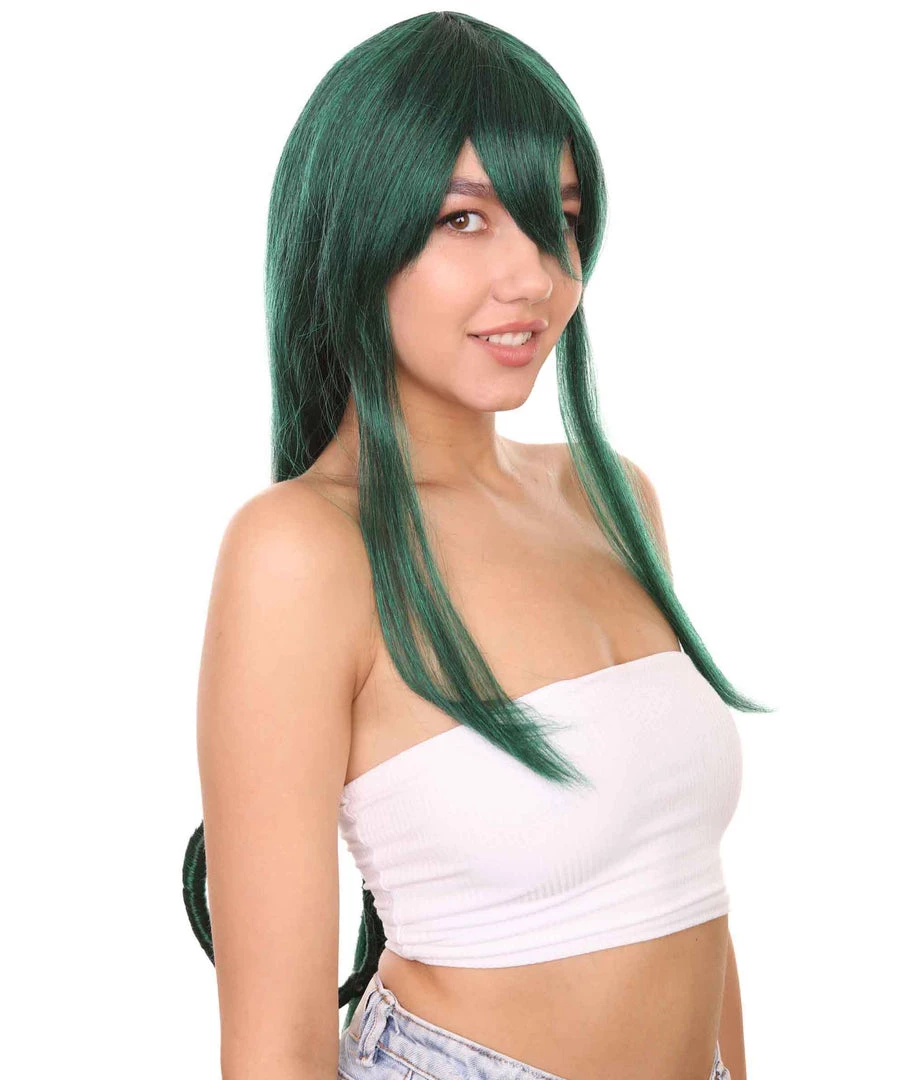 Adult Women's 34" Inch Extra Long Length Halloween Cosplay Student Of Heros Wig, Synthetic Soft Fiber Hair, Perfect For Your Next Conventiton And Group Anime Party! | HPO