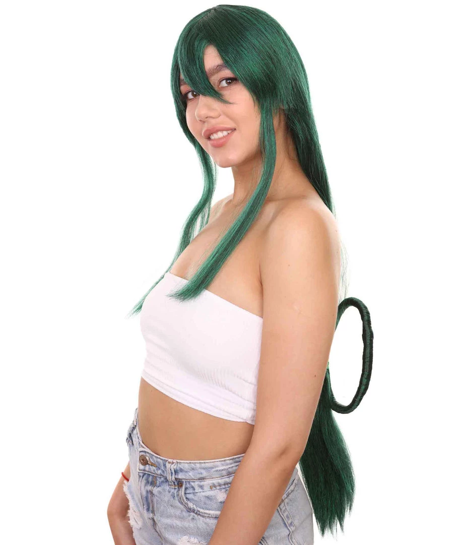 Adult Women's 34" Inch Extra Long Length Halloween Cosplay Student Of Heros Wig, Synthetic Soft Fiber Hair, Perfect For Your Next Conventiton And Group Anime Party! | HPO