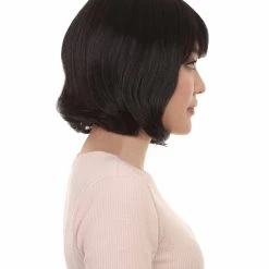 HPO Flapper Multi Colors Bob Womens Wig | Short Natural Looking Wig | Premium Breathable Capless Cap