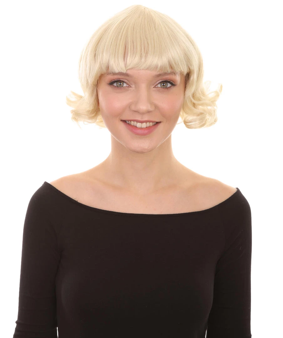 HPO Carnival Wavy Short Wig Collection | Premium Breathable Capless Cap