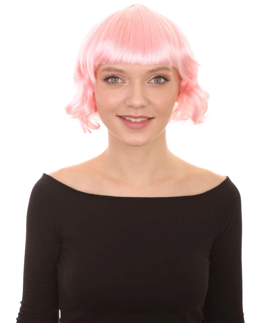 HPO Carnival Wavy Short Wig Collection | Premium Breathable Capless Cap