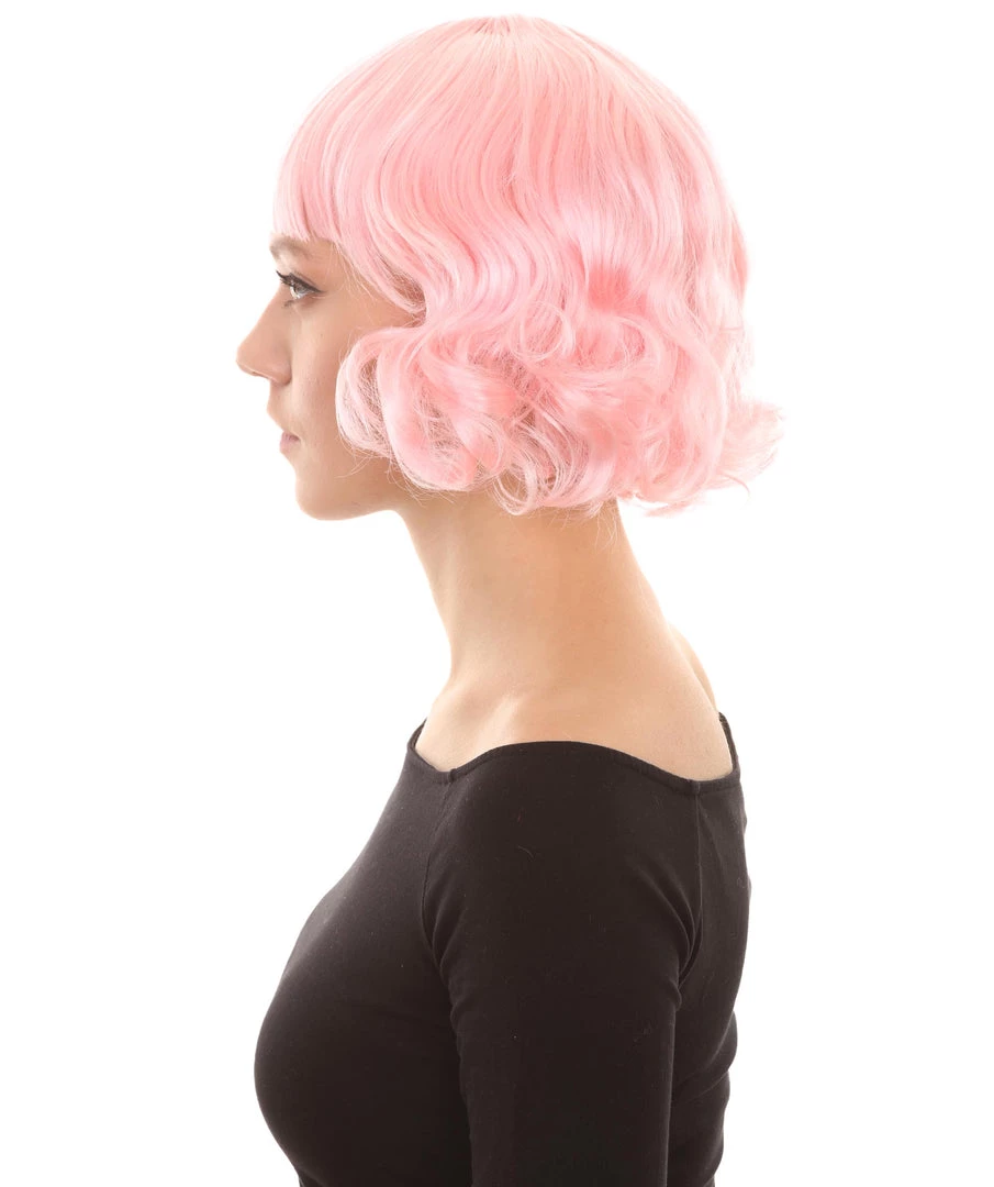 HPO Carnival Wavy Short Wig Collection | Premium Breathable Capless Cap