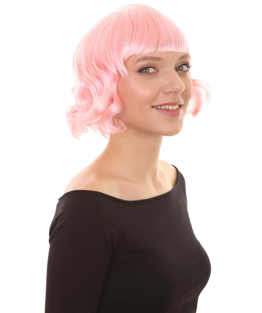 HPO Carnival Wavy Short Wig Collection | Premium Breathable Capless Cap