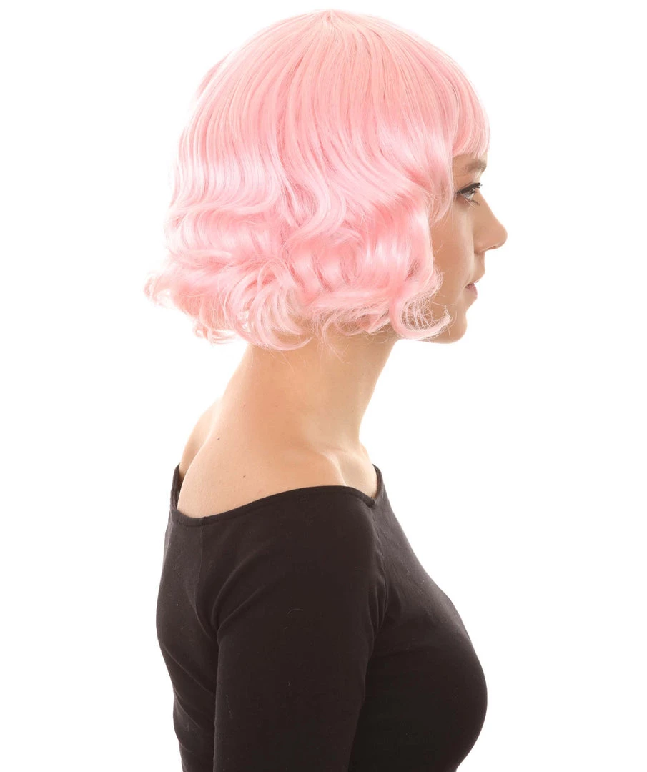 HPO Carnival Wavy Short Wig Collection | Premium Breathable Capless Cap
