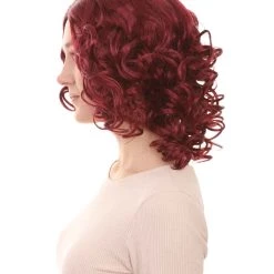 HPO Men's California Girl Curls Womens Wig Collections | Medium Glamour Cosplay Halloween Wig | Premium Breathable Capless Cap
