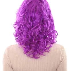 HPO Men's California Girl Curls Womens Wig Collections | Medium Glamour Cosplay Halloween Wig | Premium Breathable Capless Cap