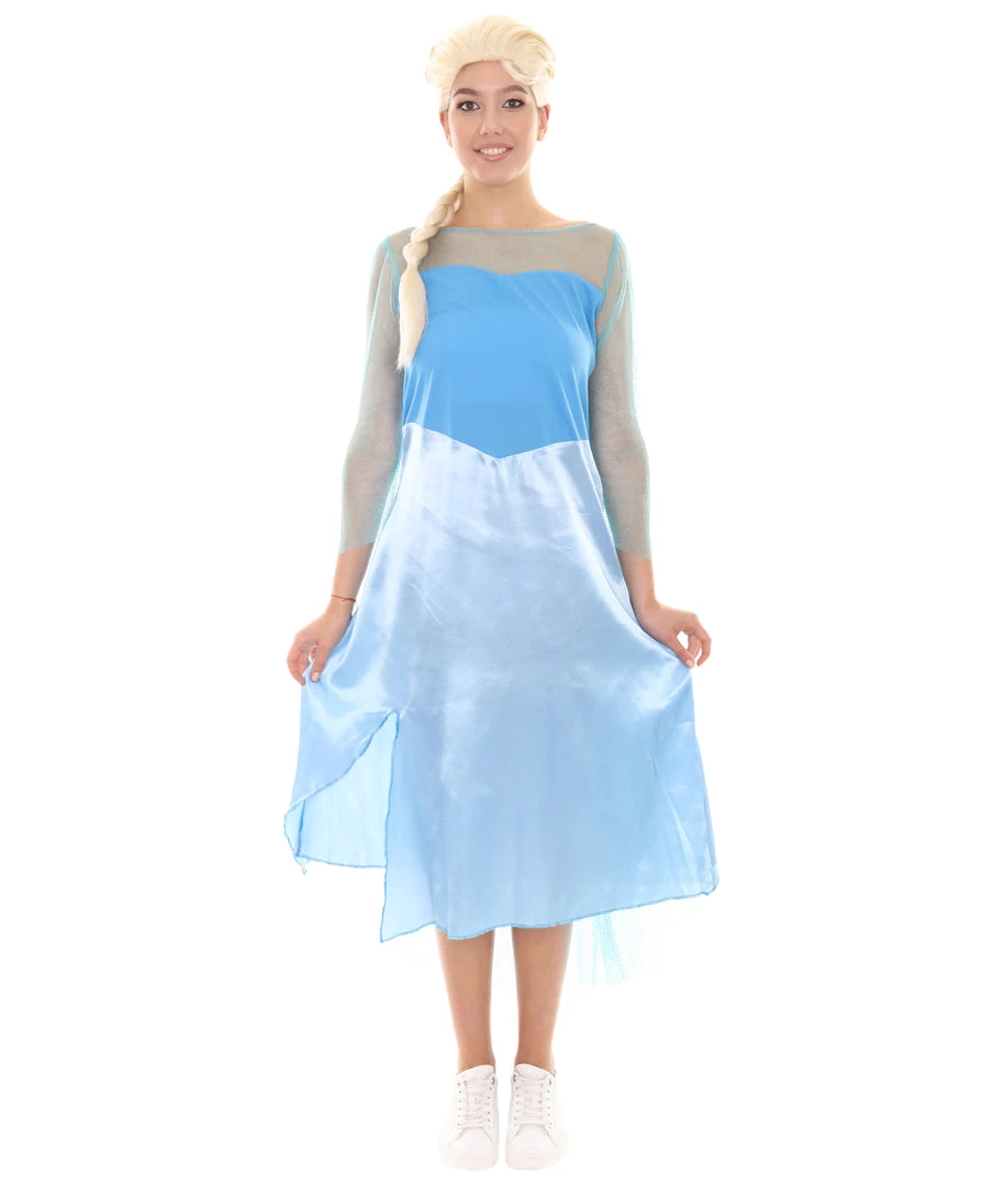 HPO Adult Women's Dress Costume | Blue Cosplay Costume