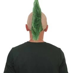 HPO Green Mohawk Mens Wig | Celebrity Cosplay Halloween Wig