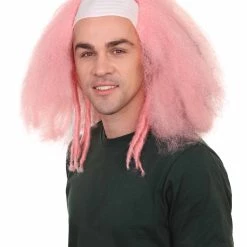 HPO Bald Clown Mens Wig | Multiple Color Choice Men's