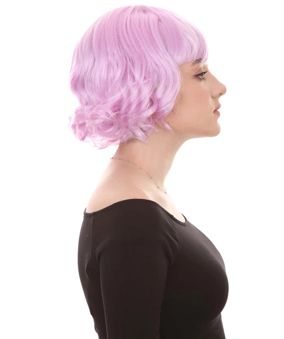HPO Carnival Wavy Short Wig Collection | Premium Breathable Capless Cap