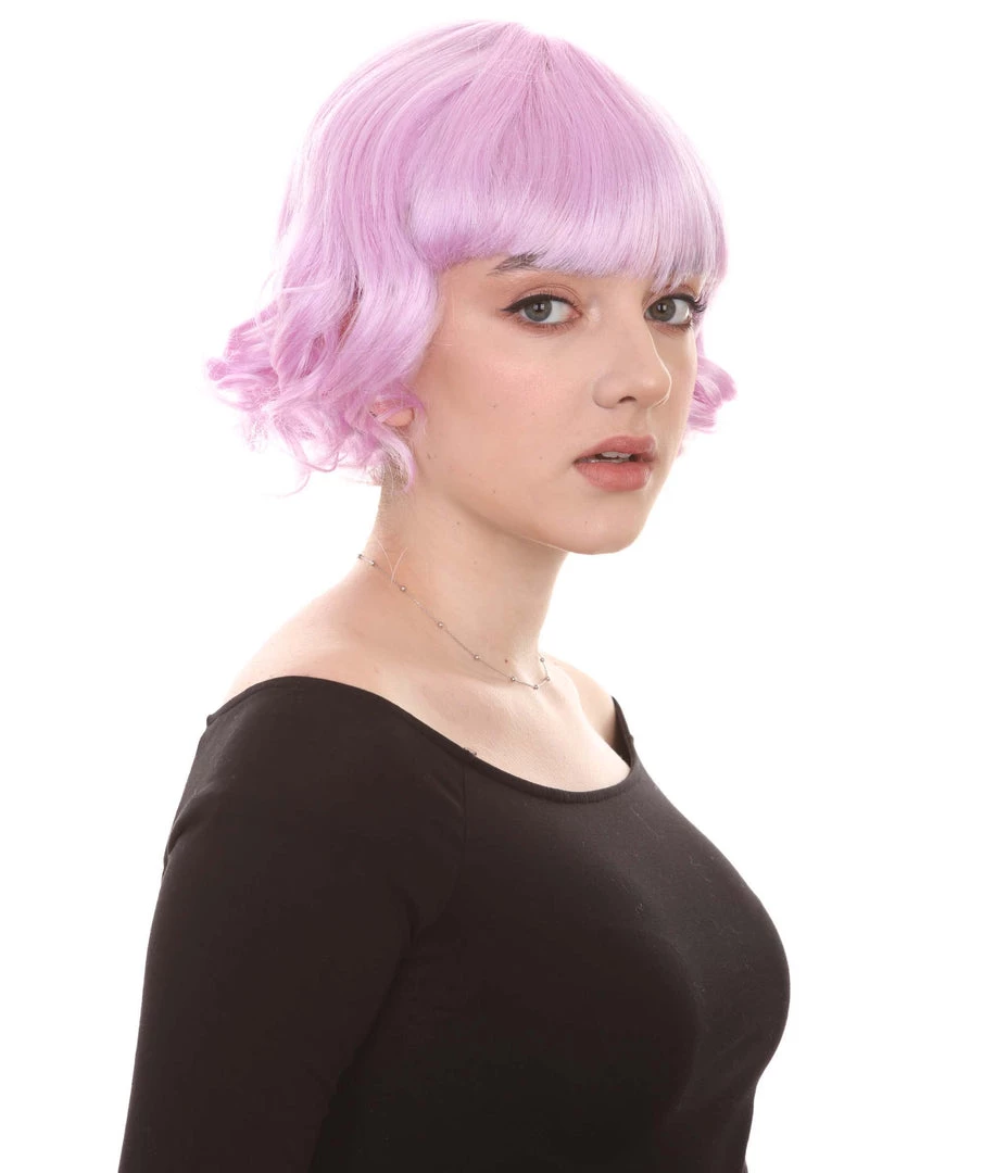 HPO Carnival Wavy Short Wig Collection | Premium Breathable Capless Cap