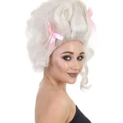 HPO Men's Baroque Marie Antoinette Womens Wig | Blonde Historical Wigs | Premium Breathable Capless Cap
