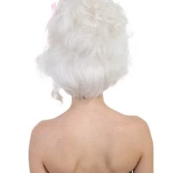 HPO Men's Baroque Marie Antoinette Womens Wig | Blonde Historical Wigs | Premium Breathable Capless Cap