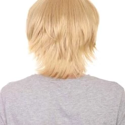 HPO Men's Doctor Mens Wig | Blonde Cosplay Halloween Wig | Premium Breathable Capless Cap