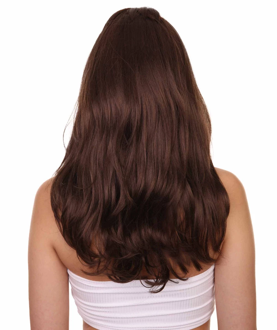 Adult Women's 19" Inch Long Length Straight Animated Shape Shifting Hero Costume Wig, Synthetic Soft Fiber Hair, Perfect For Your Next Comic Conventiton And Group Anime Party! | HPO