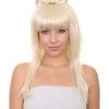 HPO Pop Sensation Womens Wig | Party Ready Blonde Fancy Cosplay Halloween Wig | Premium Breathable Capless Cap