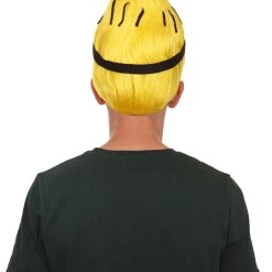 HPO Animation Yellow Mens Wig | Yellow Tall Wig | Premium Breathable Capless Cap Men's