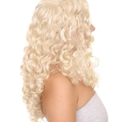 HPO 70's Glam Womens Wig | Blonde Retro Wig | Premium Breathable Capless Cap