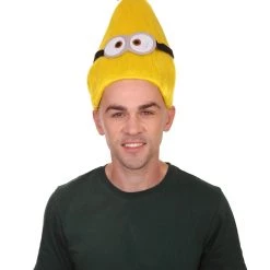 HPO Animation Yellow Mens Wig | Yellow Wig | Premium Breathable Capless Cap