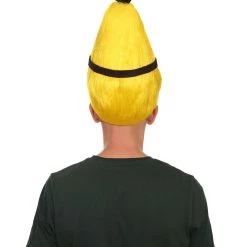 HPO Animation Yellow Mens Wig | Yellow Wig | Premium Breathable Capless Cap